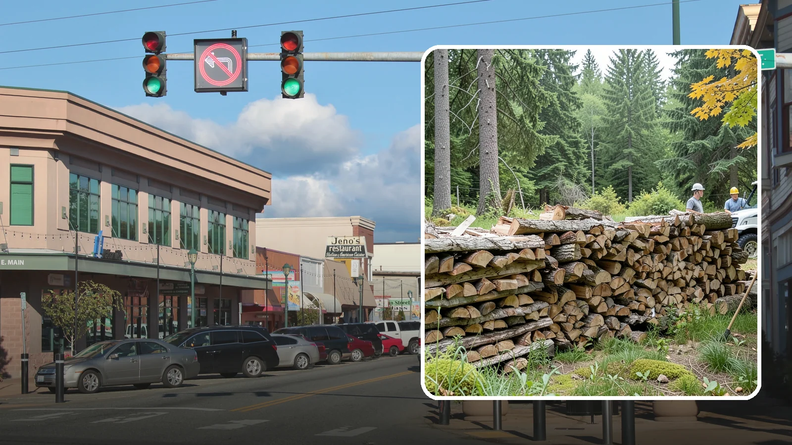 Firewood Area Cleanup in Monroe, Snohomish County, WA - We give your entire firewood zone a full reset, clearing debris, scraps, and clutter from top to bottom.
