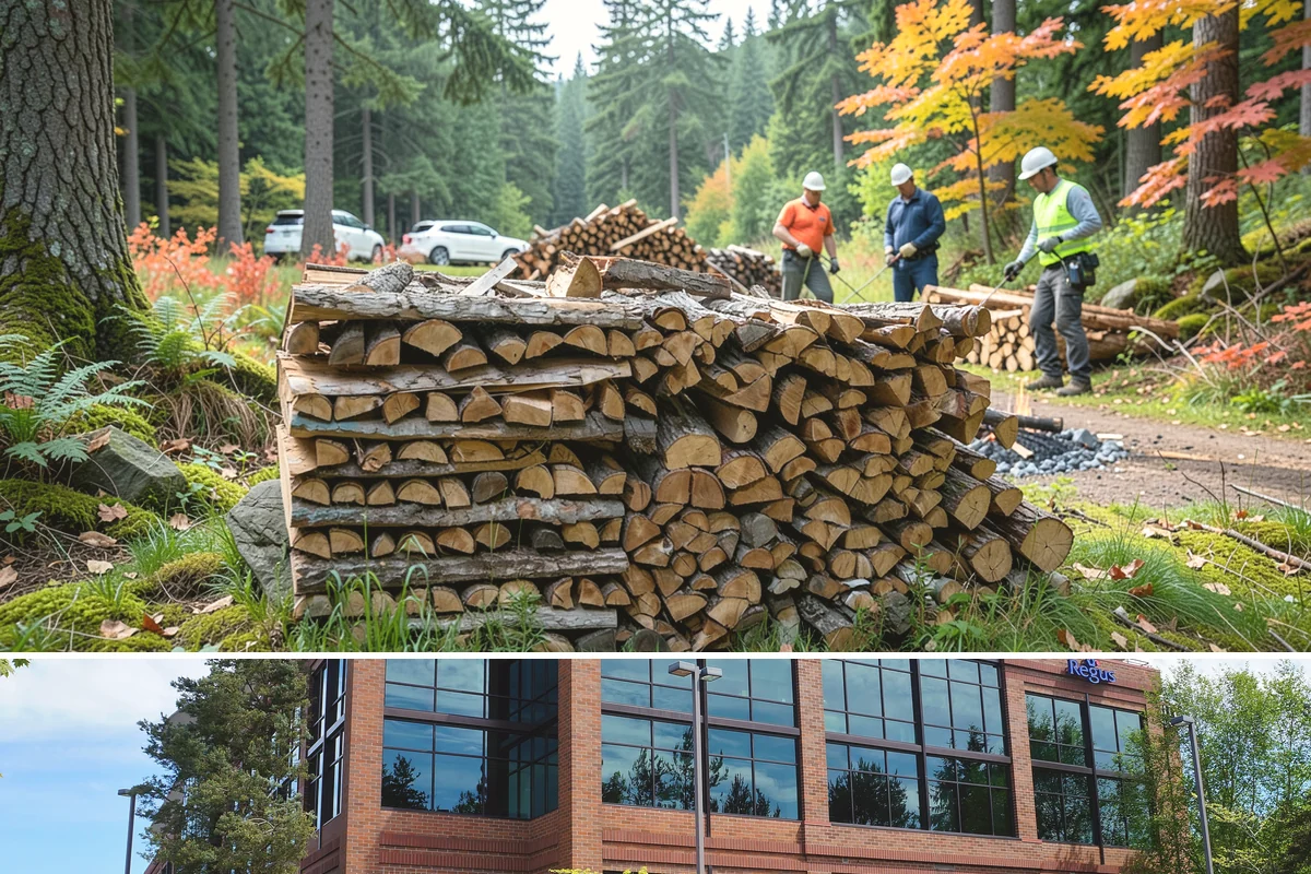 Firewood Area Cleanup in Mountlake Terrace, Snohomish County, WA - Early spring is the sweet spot for a full reset after winter, though a fall visit preps the space ahead of heating season.