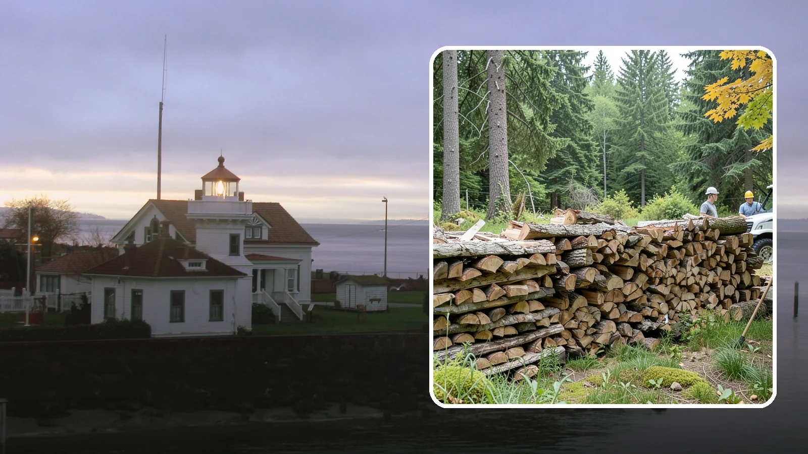 Firewood Area Cleanup in Mukilteo, Snohomish County, WA - We give your entire firewood zone a full reset, clearing debris, scraps, and clutter from top to bottom.
