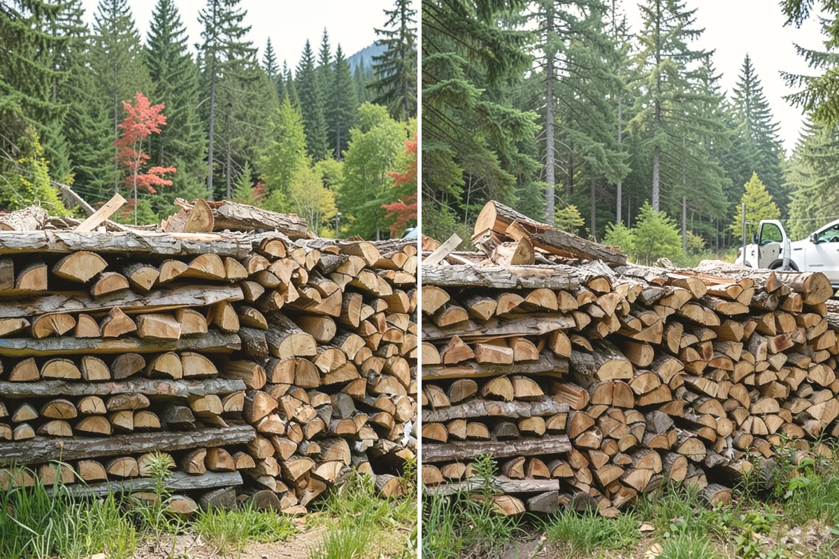 Firewood Area Cleanup in Mukilteo, Snohomish County, WA - Assess the full firewood area and note all the material to clear