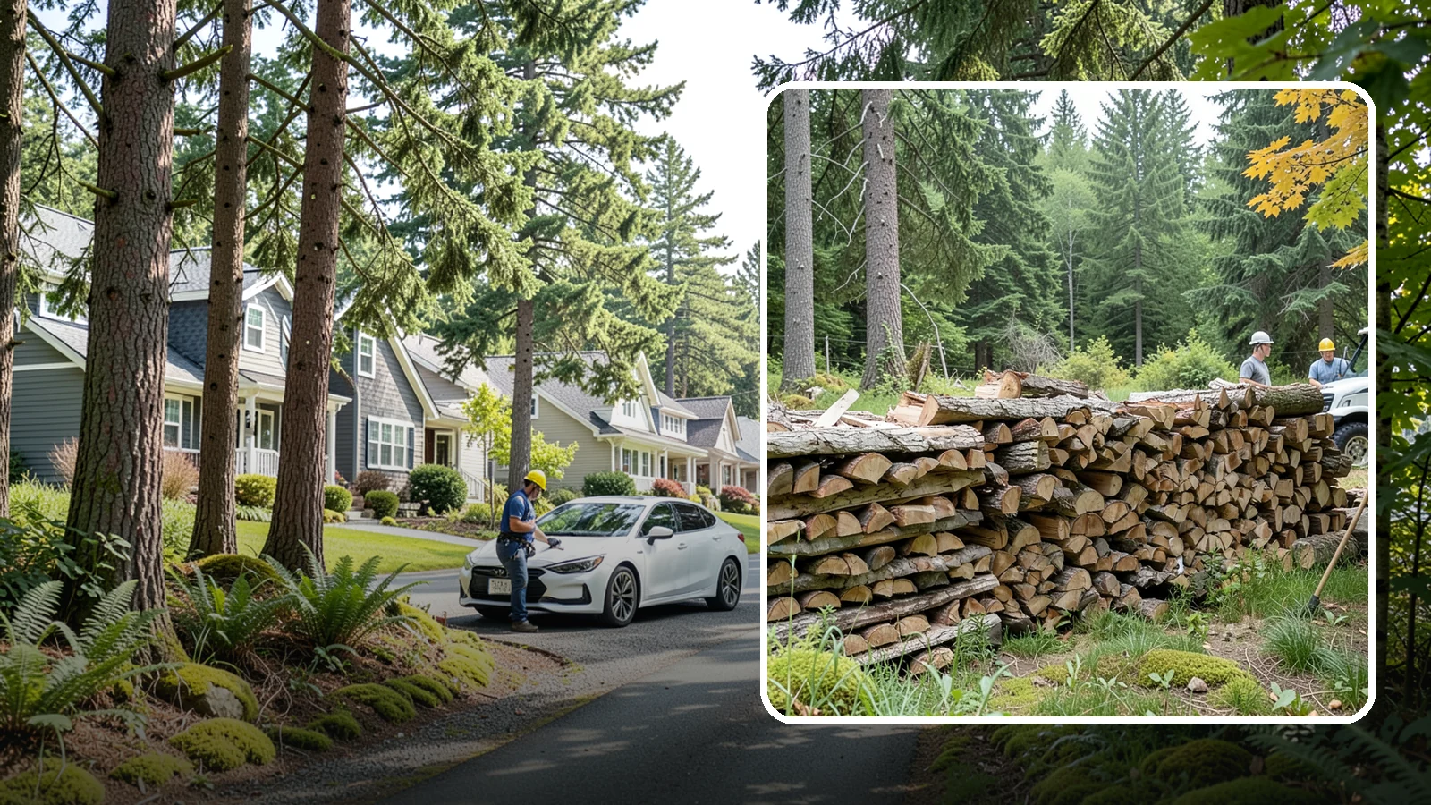 Firewood Area Cleanup in Normandy Park, King County, WA - We give your entire firewood zone a full reset, clearing debris, scraps, and clutter from top to bottom.