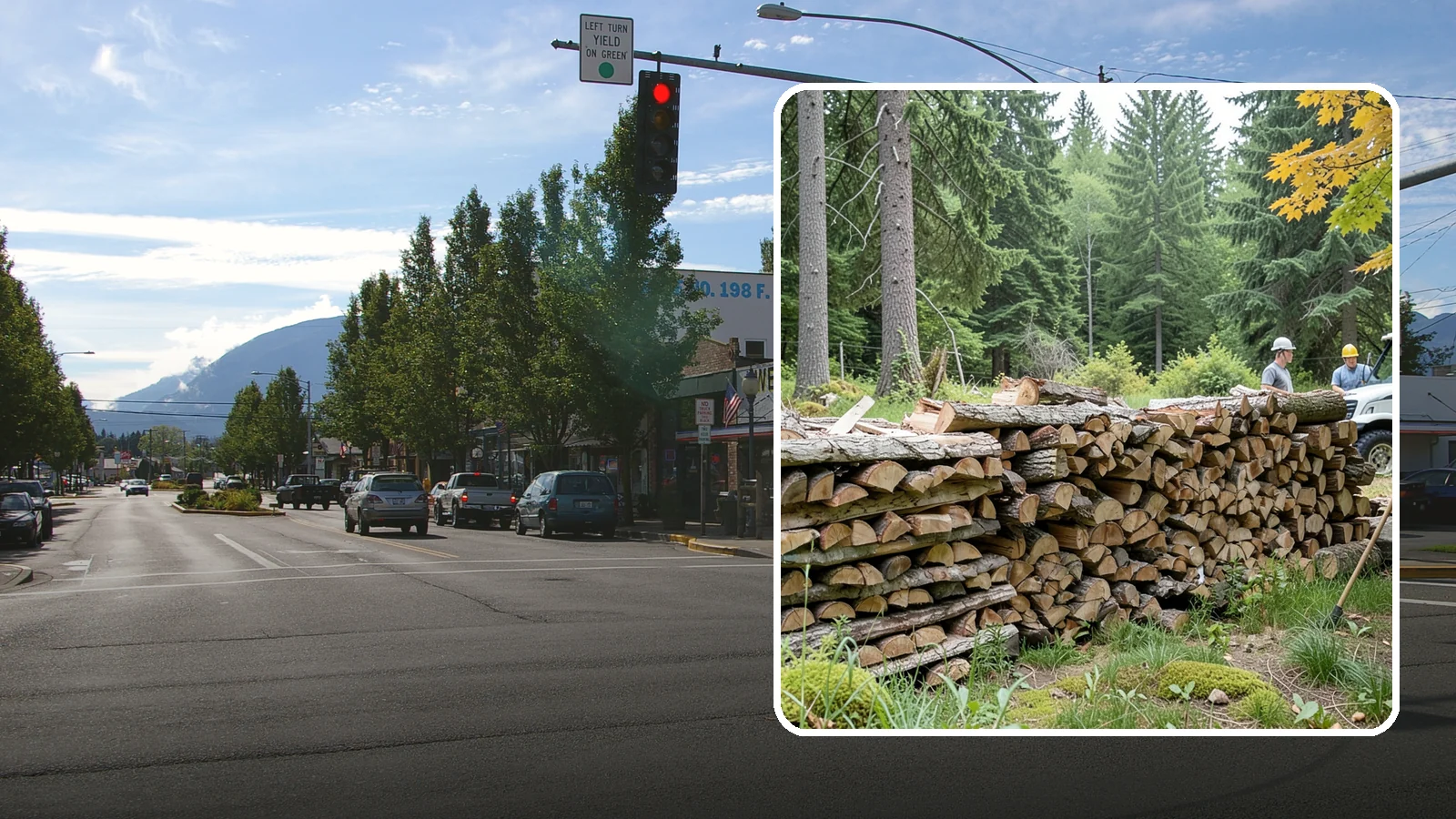 Firewood Area Cleanup in North Bend, King County, WA - We give your entire firewood zone a full reset, clearing debris, scraps, and clutter from top to bottom.