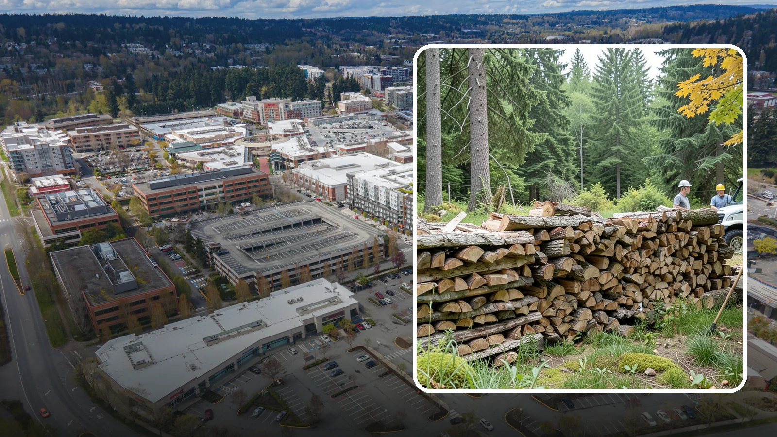Firewood Area Cleanup in Redmond, King County, WA - We give your entire firewood zone a full reset, clearing debris, scraps, and clutter from top to bottom.