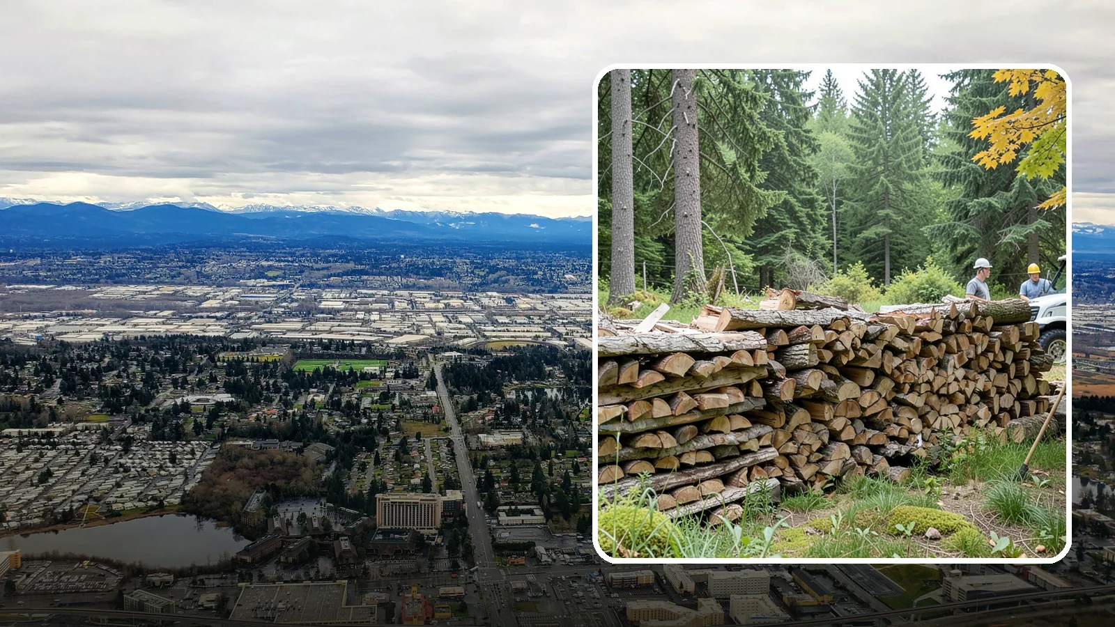 Firewood Area Cleanup in SeaTac, WA - We give your entire firewood zone a full reset, clearing debris, scraps, and clutter from top to bottom.