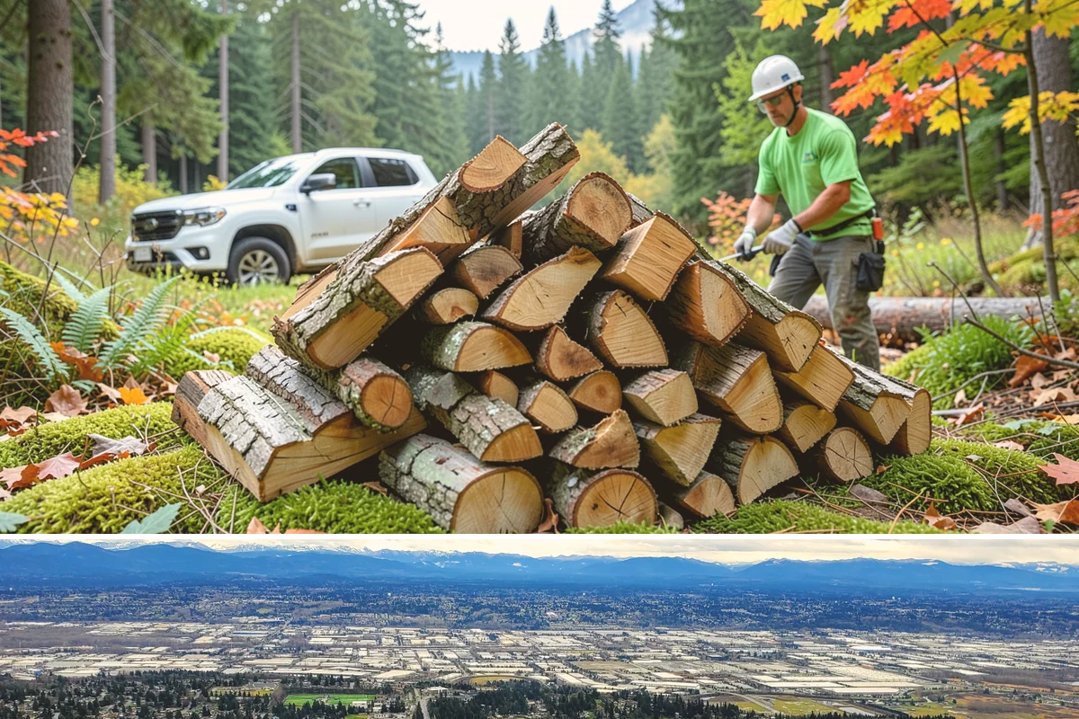 Firewood Area Cleanup in SeaTac, WA - Early spring is the sweet spot for a full reset after winter, though a fall visit preps the space ahead of heating season.