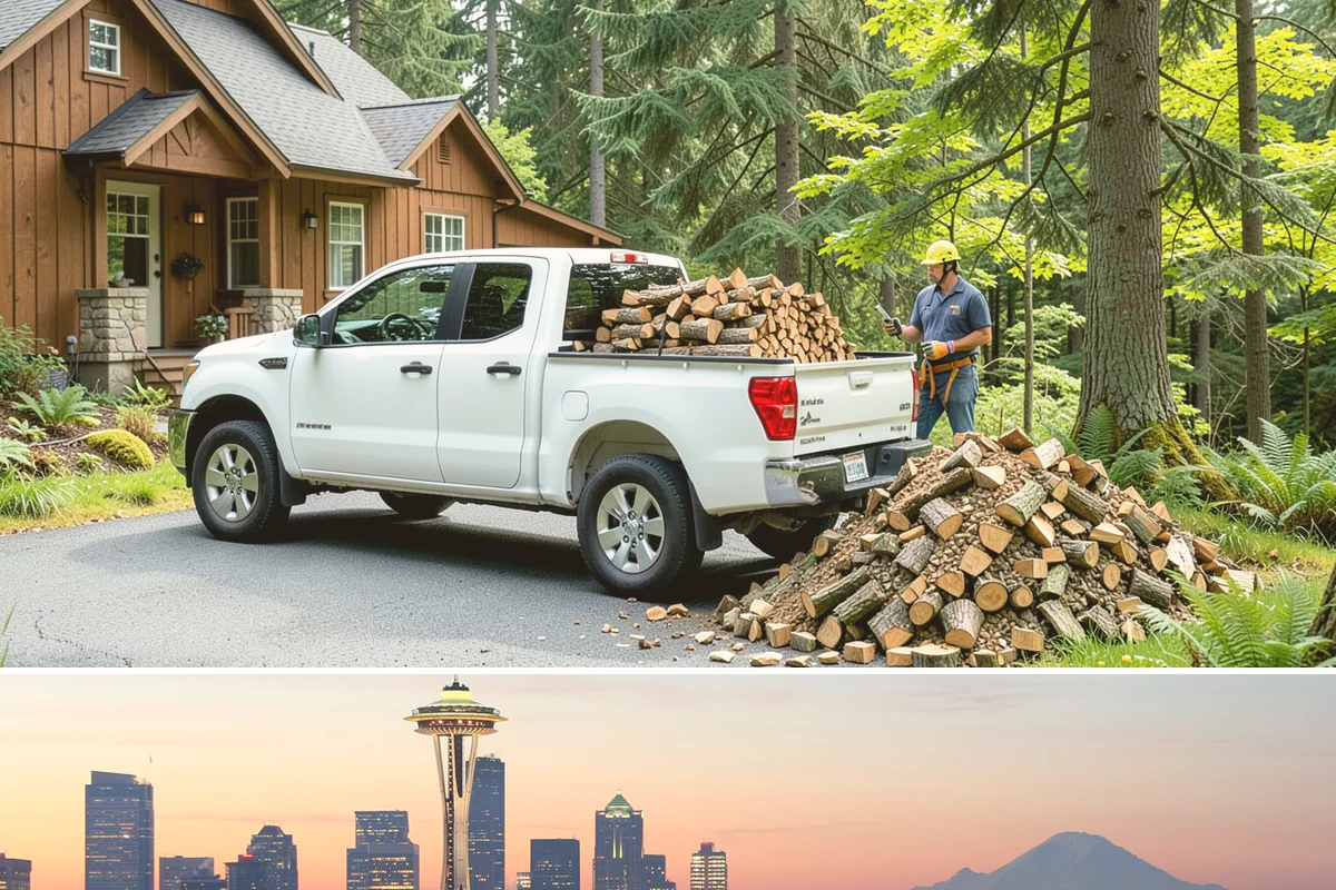 Firewood Area Cleanup in Seattle, King County, WA - Early spring is the sweet spot for a full reset after winter, though a fall visit preps the space ahead of heating season.