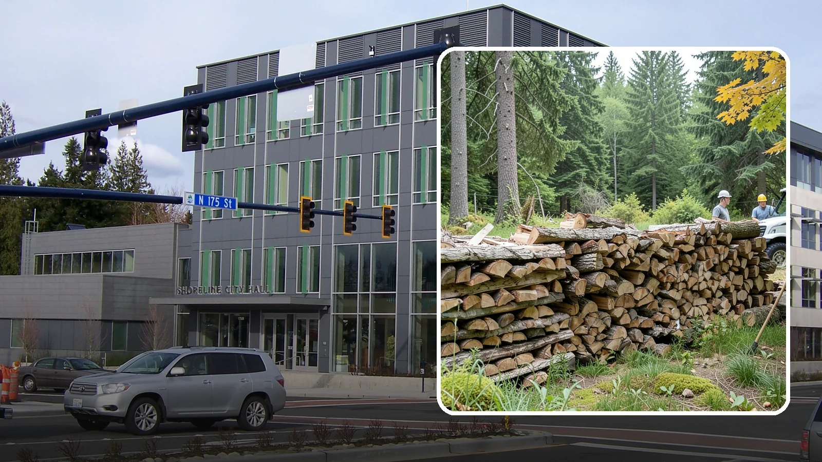 Firewood Area Cleanup in Shoreline, King County, WA - We give your entire firewood zone a full reset, clearing debris, scraps, and clutter from top to bottom.