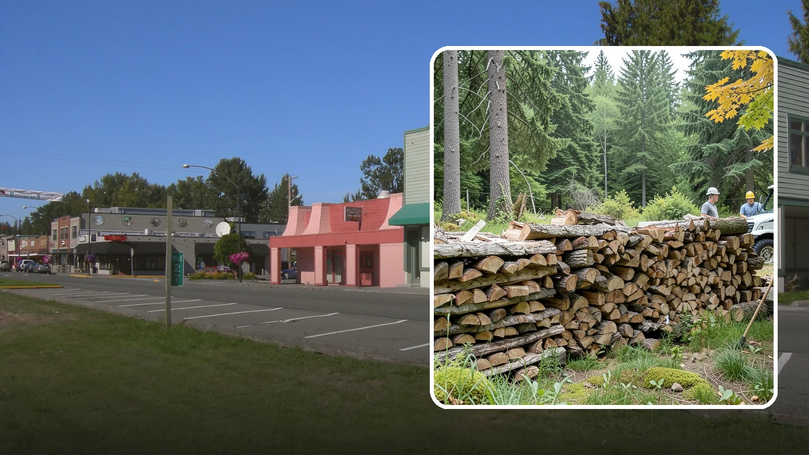 Firewood Area Cleanup in Snoqualmie, King County, WA - We give your entire firewood zone a full reset, clearing debris, scraps, and clutter from top to bottom.