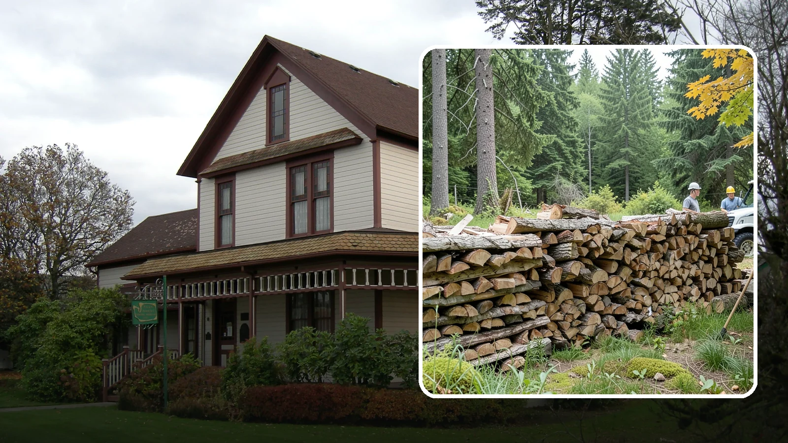 Firewood Area Cleanup in Sumner, Pierce County, WA - We give your entire firewood zone a full reset, clearing debris, scraps, and clutter from top to bottom.