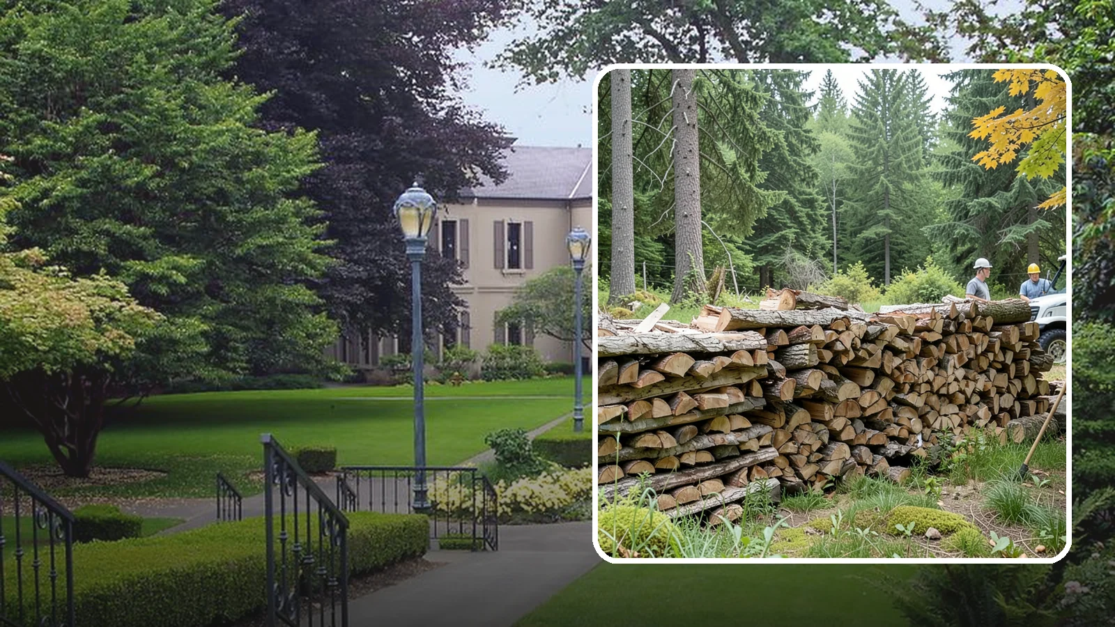 Firewood Area Cleanup in Woodinville, King County, WA - We give your entire firewood zone a full reset, clearing debris, scraps, and clutter from top to bottom.
