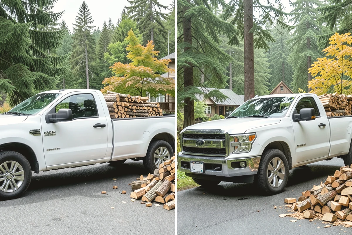 Firewood Area Cleanup in Yarrow Point, King County, WA - Assess the full firewood area and note all the material to clear