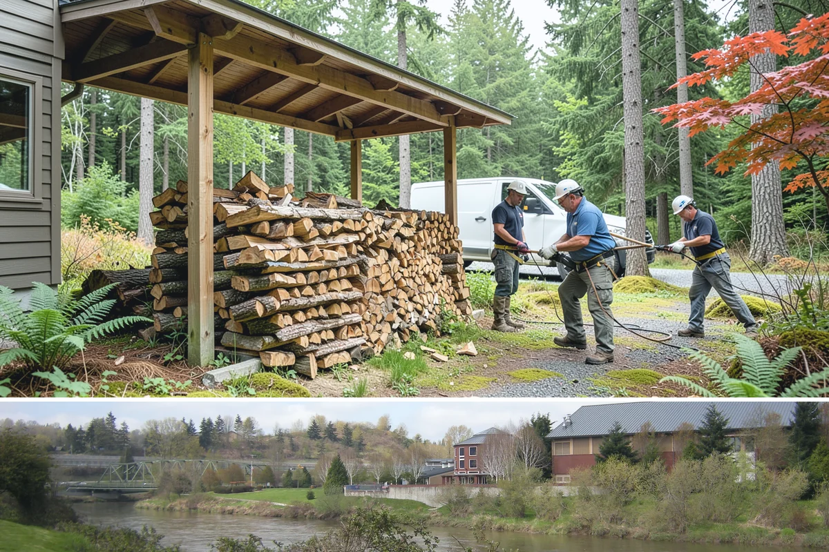 Firewood Bulk Discounts in Tukwila, King County, WA - Order in bulk during the off-season to lock in the best pricing before winter demand rises.