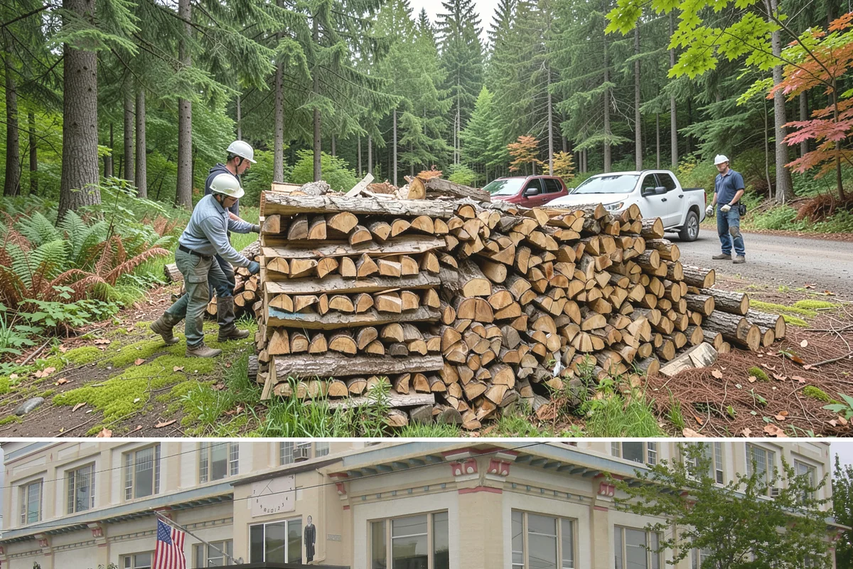 Firewood Consultation in Anacortes, Skagit County, WA - Consult with us in late summer so your recommended supply is ordered and in place before winter.