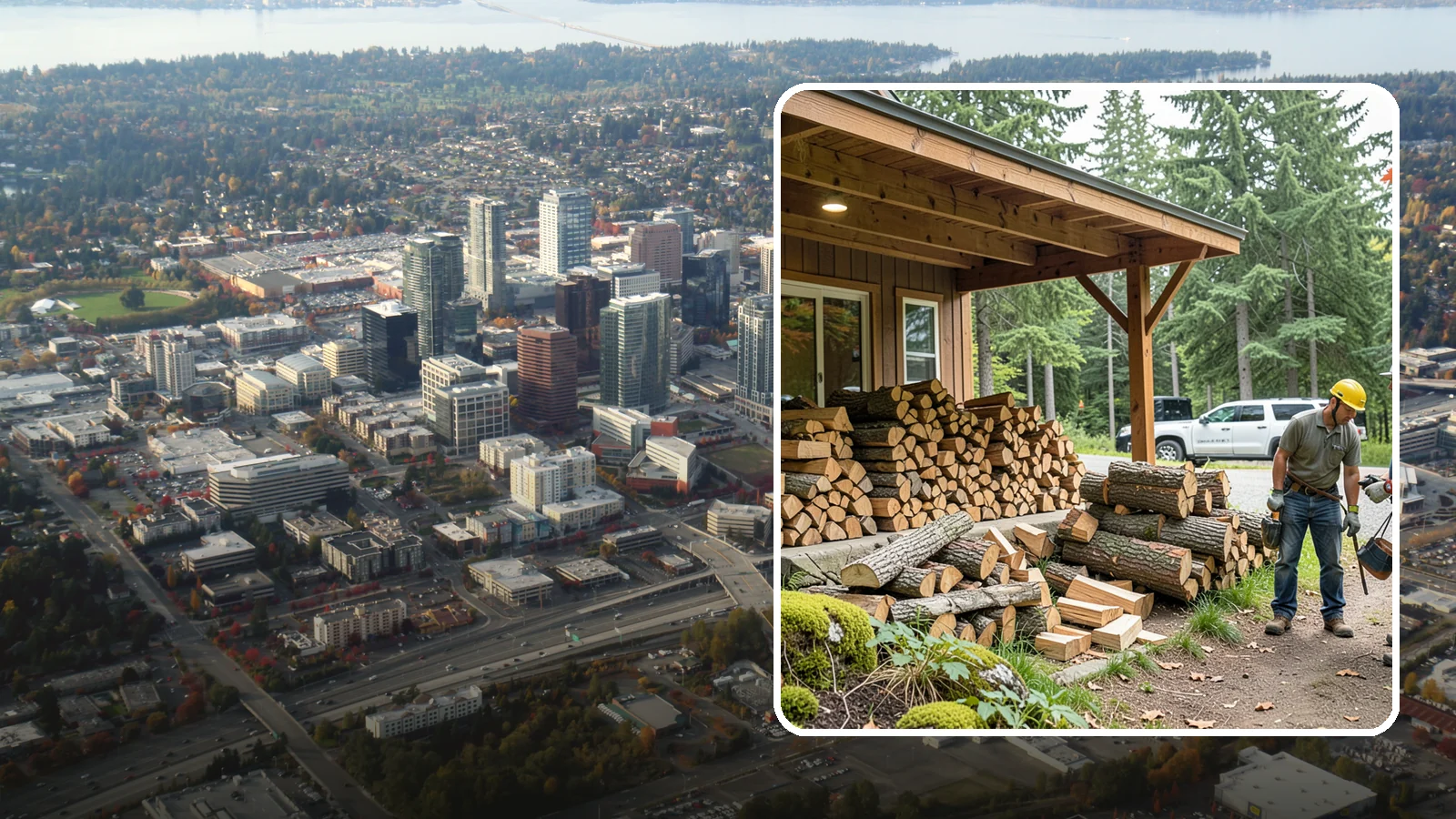 Firewood Consultation in Bellevue, King County, WA - We help you figure out the right type, quantity, and delivery plan of firewood for your home, budget, and burning habits.