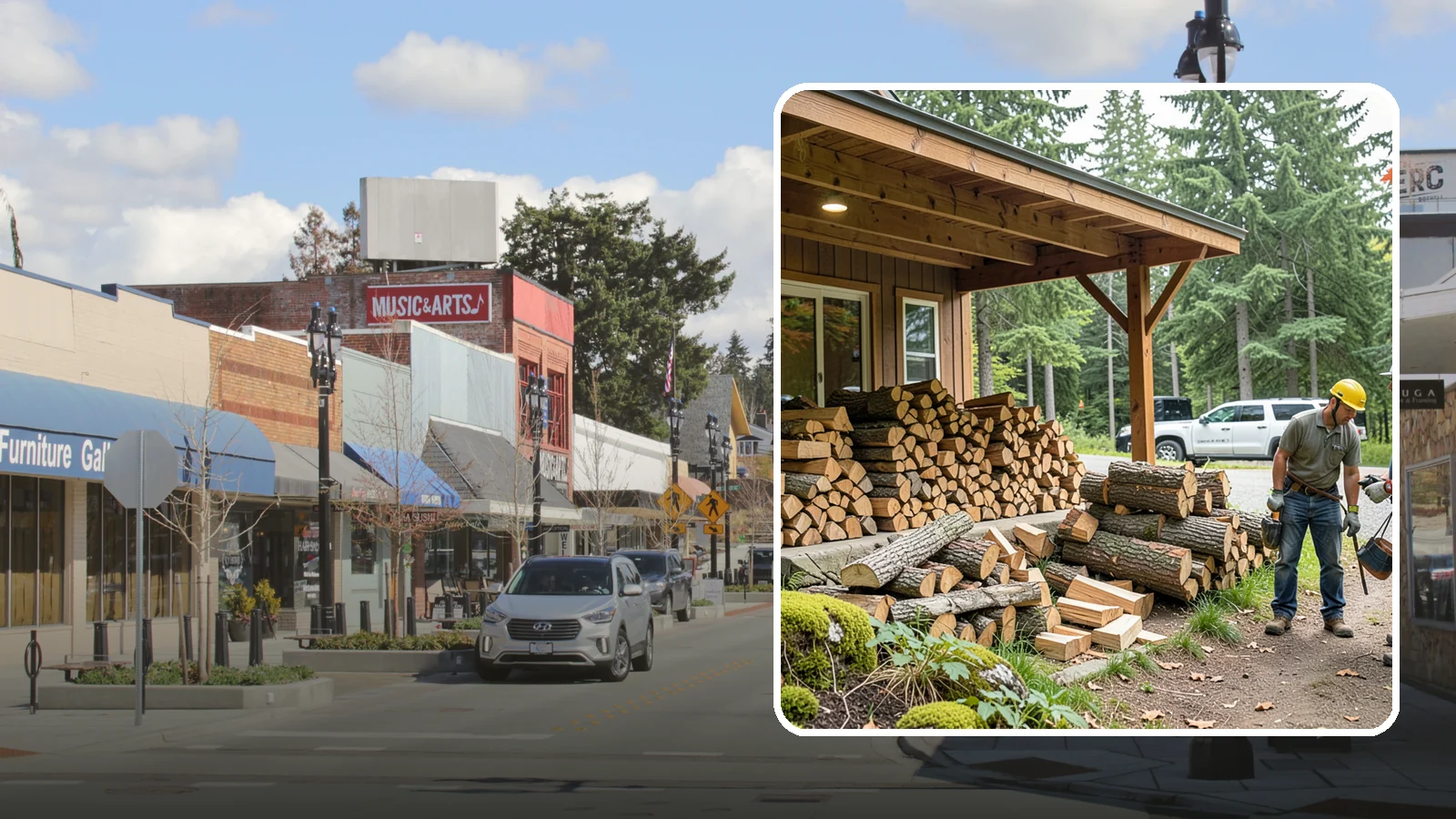 Firewood Consultation in Bothell, King County, WA - We help you figure out the right type, quantity, and delivery plan of firewood for your home, budget, and burning habits.