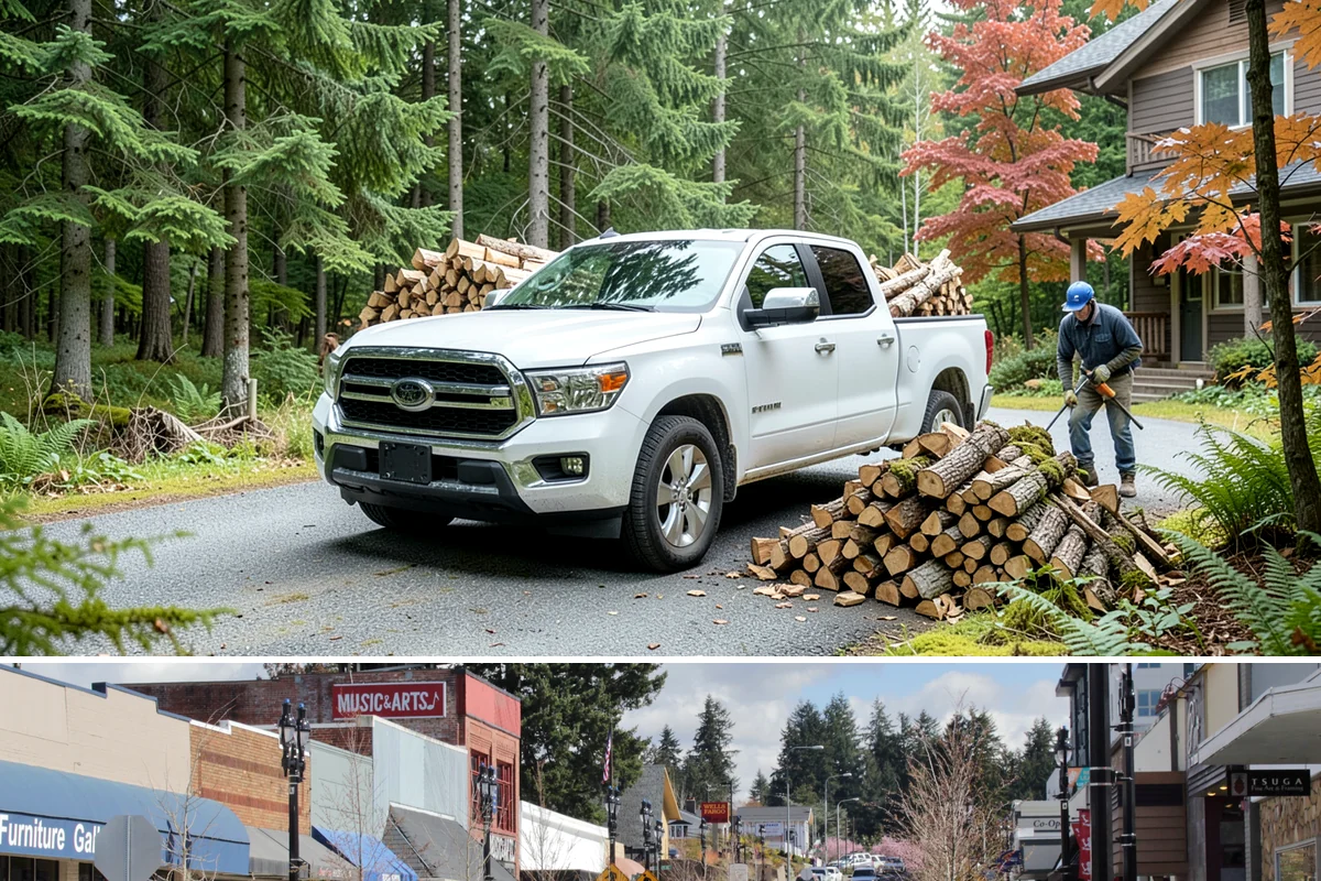 Firewood Consultation in Bothell, King County, WA - Consult with us in late summer so your recommended supply is ordered and in place before winter.
