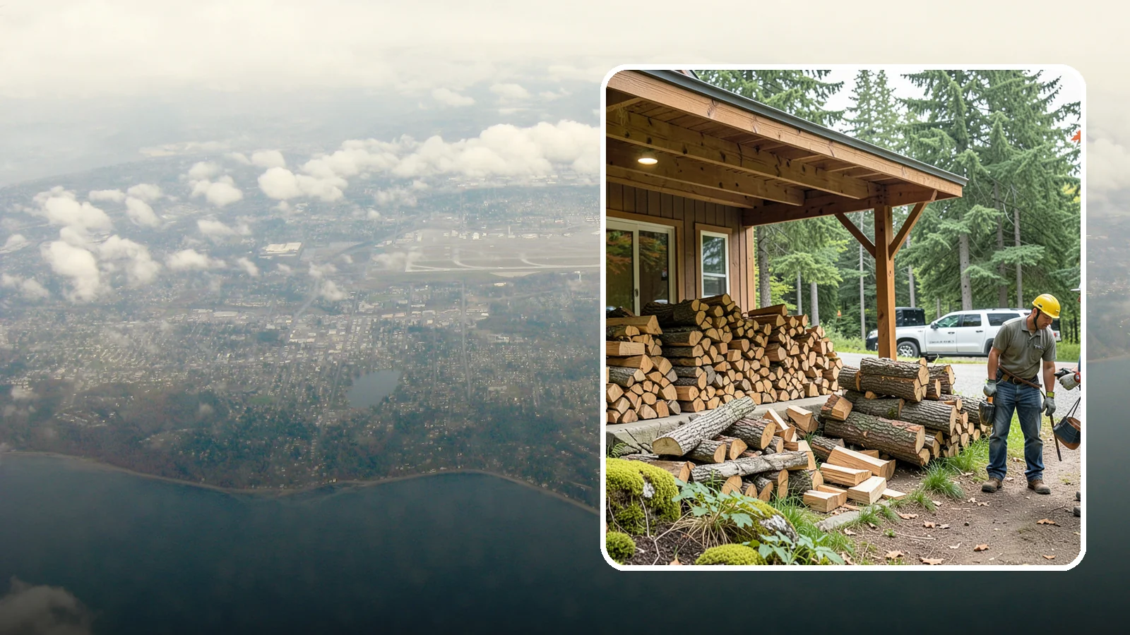 Firewood Consultation in Burien, King County, WA - We help you figure out the right type, quantity, and delivery plan of firewood for your home, budget, and burning habits.