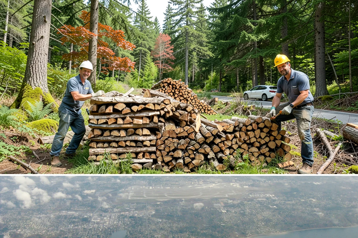 Firewood Consultation in Burien, King County, WA - Consult with us in late summer so your recommended supply is ordered and in place before winter.
