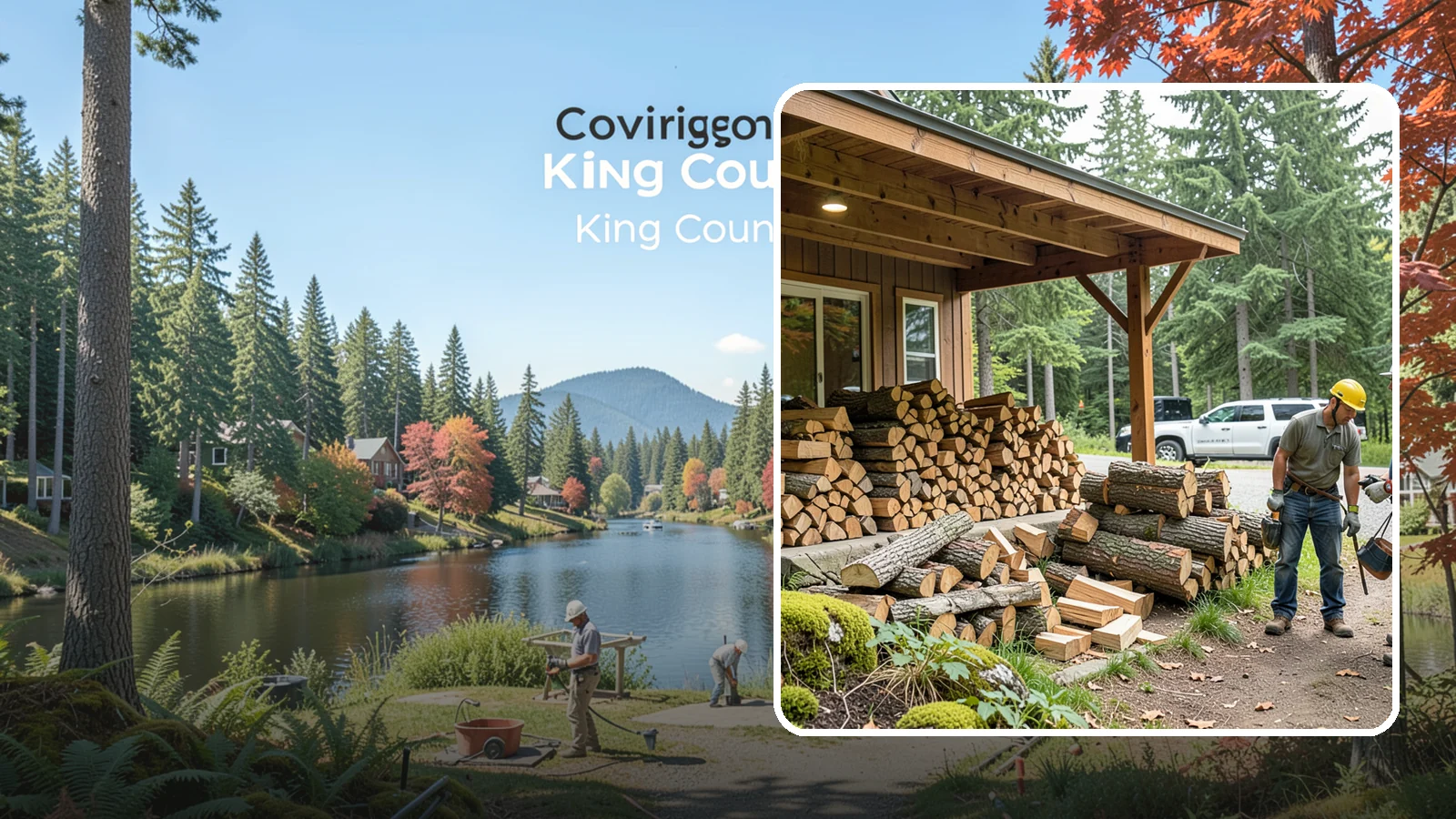 Firewood Consultation in Covington, King County, WA - We help you figure out the right type, quantity, and delivery plan of firewood for your home, budget, and burning habits.