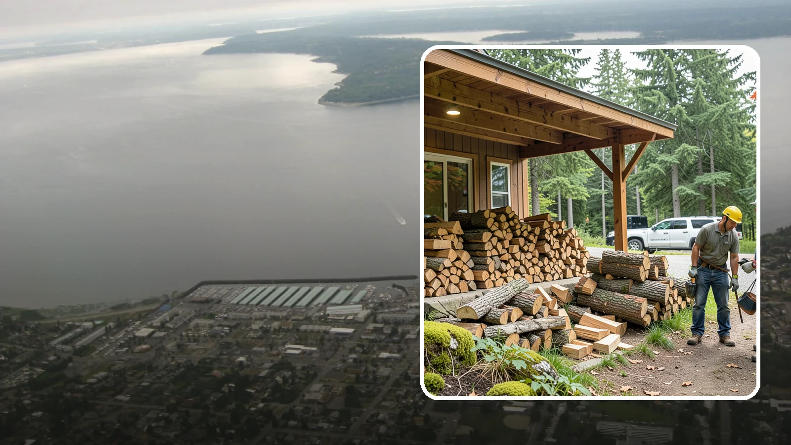 Firewood Consultation in Des Moines, King County, WA - We help you figure out the right type, quantity, and delivery plan of firewood for your home, budget, and burning habits.