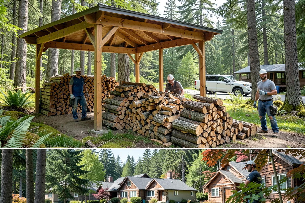 Firewood Consultation in Edgewood, WA - Consult with us in late summer so your recommended supply is ordered and in place before winter.