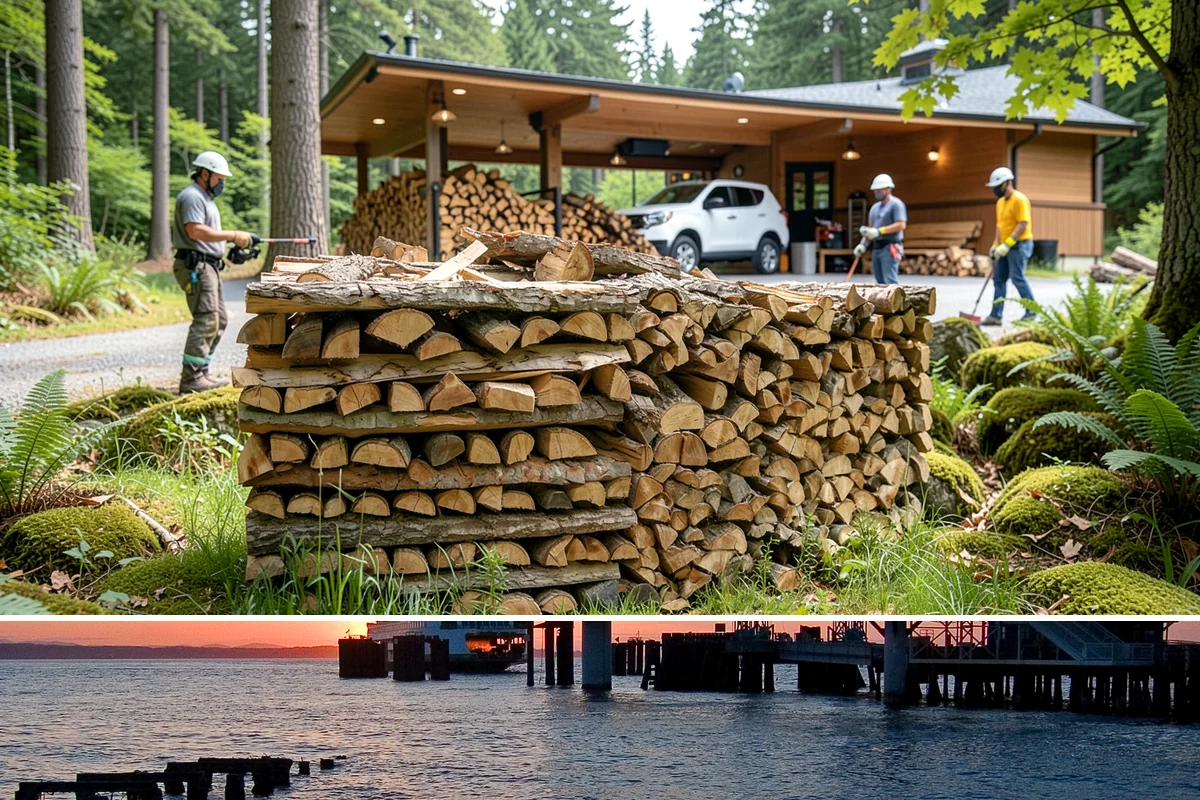 Firewood Consultation in Edmonds, Snohomish County, WA - Consult with us in late summer so your recommended supply is ordered and in place before winter.