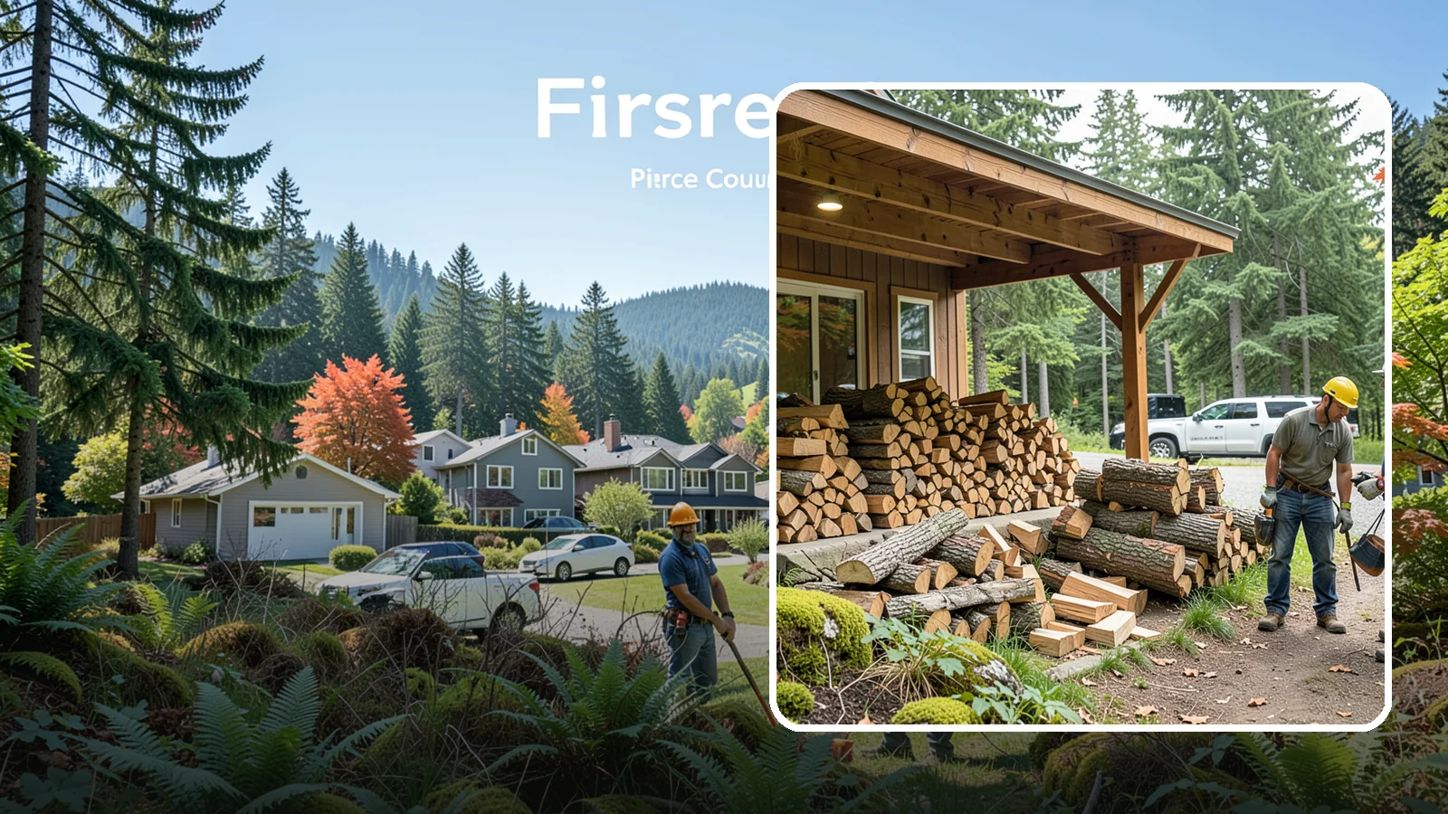 Firewood Consultation in Fircrest, Pierce County, WA - We help you figure out the right type, quantity, and delivery plan of firewood for your home, budget, and burning habits.