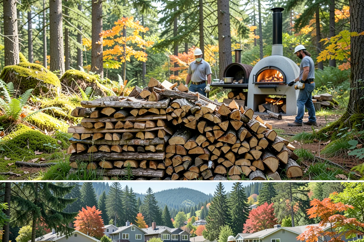 Firewood Consultation in Fircrest, Pierce County, WA - Consult with us in late summer so your recommended supply is ordered and in place before winter.