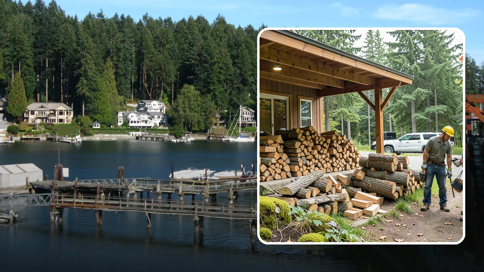 Firewood Consultation in Gig Harbor, Pierce County, WA - We help you figure out the right type, quantity, and delivery plan of firewood for your home, budget, and burning habits.