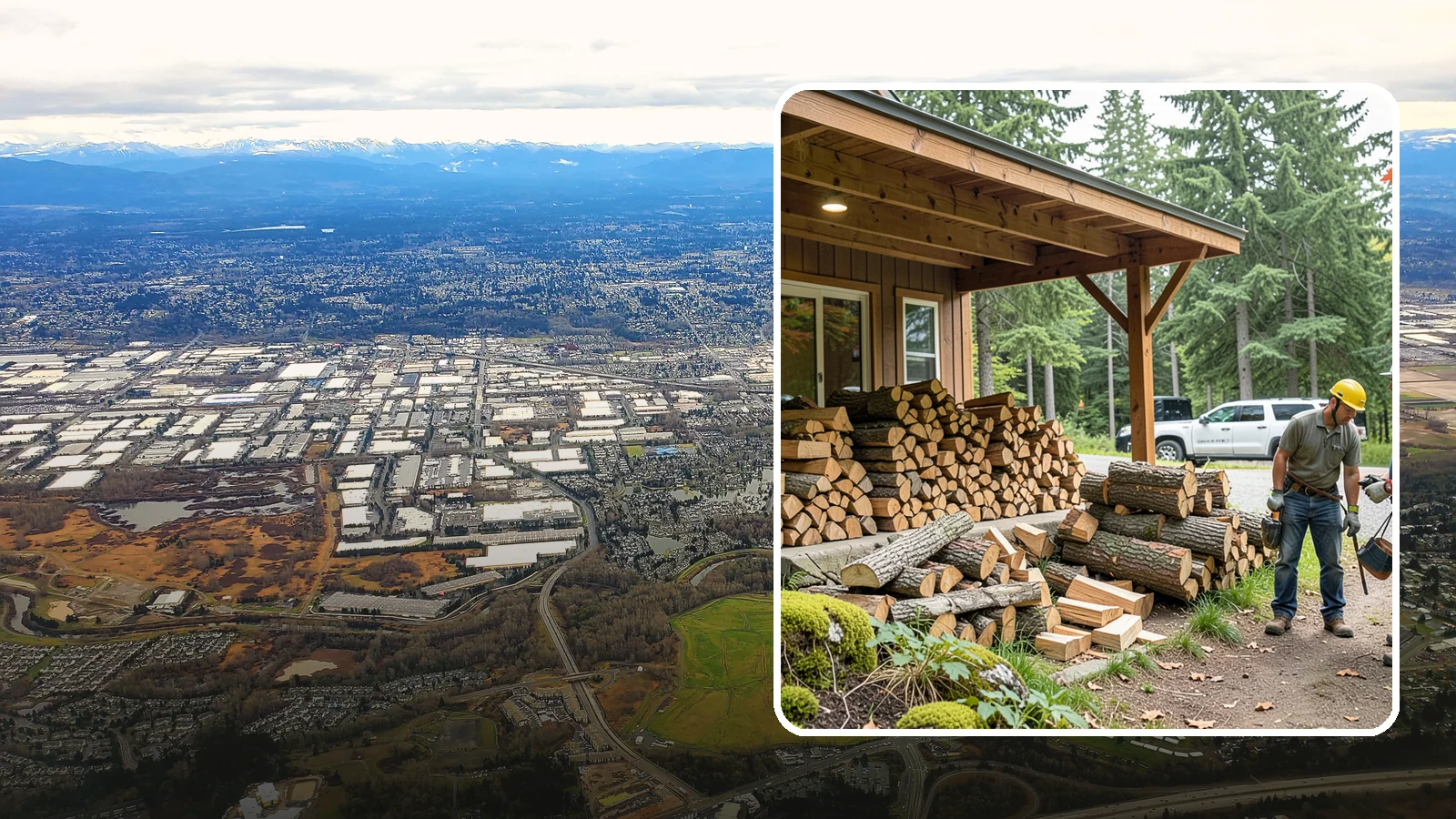 Firewood Consultation in Kent, King County, WA - We help you figure out the right type, quantity, and delivery plan of firewood for your home, budget, and burning habits.
