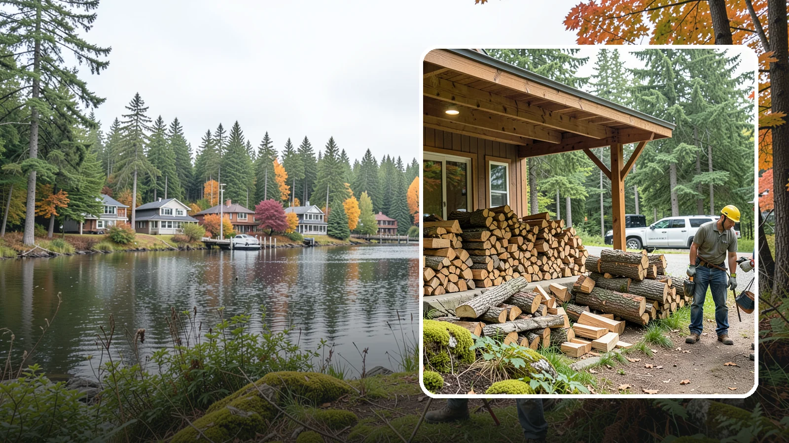 Firewood Consultation in La Conner, Skagit County, WA - We help you figure out the right type, quantity, and delivery plan of firewood for your home, budget, and burning habits.