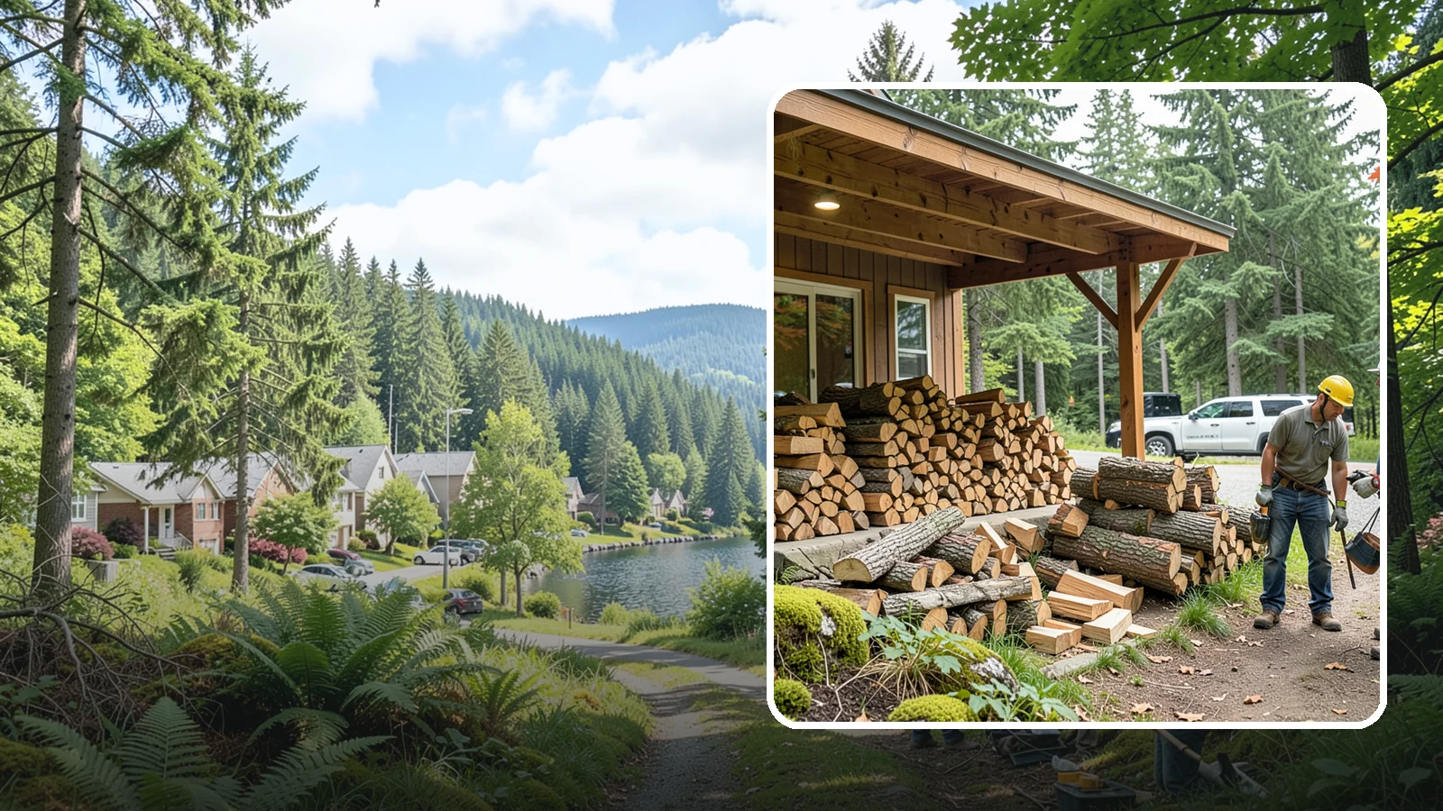 Firewood Consultation in Lake Forest Park, King County, WA - We help you figure out the right type, quantity, and delivery plan of firewood for your home, budget, and burning habits.