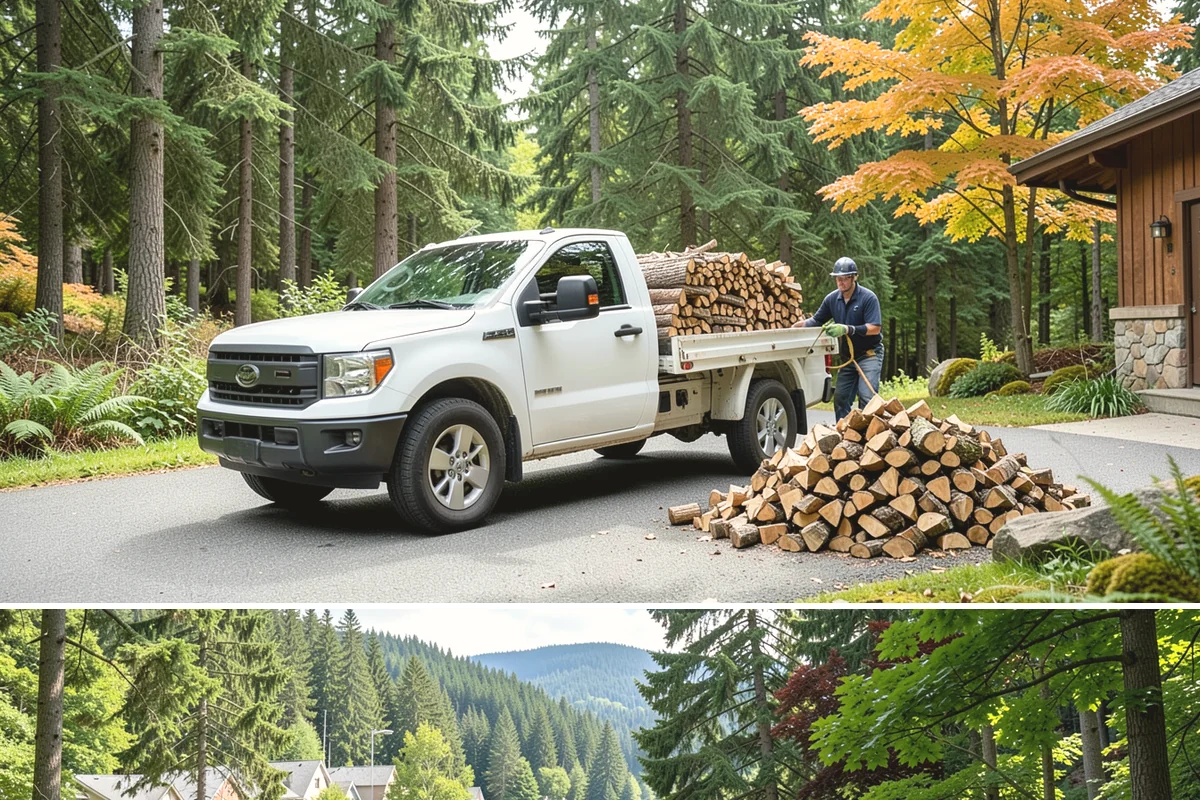 Firewood Consultation in Lake Forest Park, King County, WA - Consult with us in late summer so your recommended supply is ordered and in place before winter.