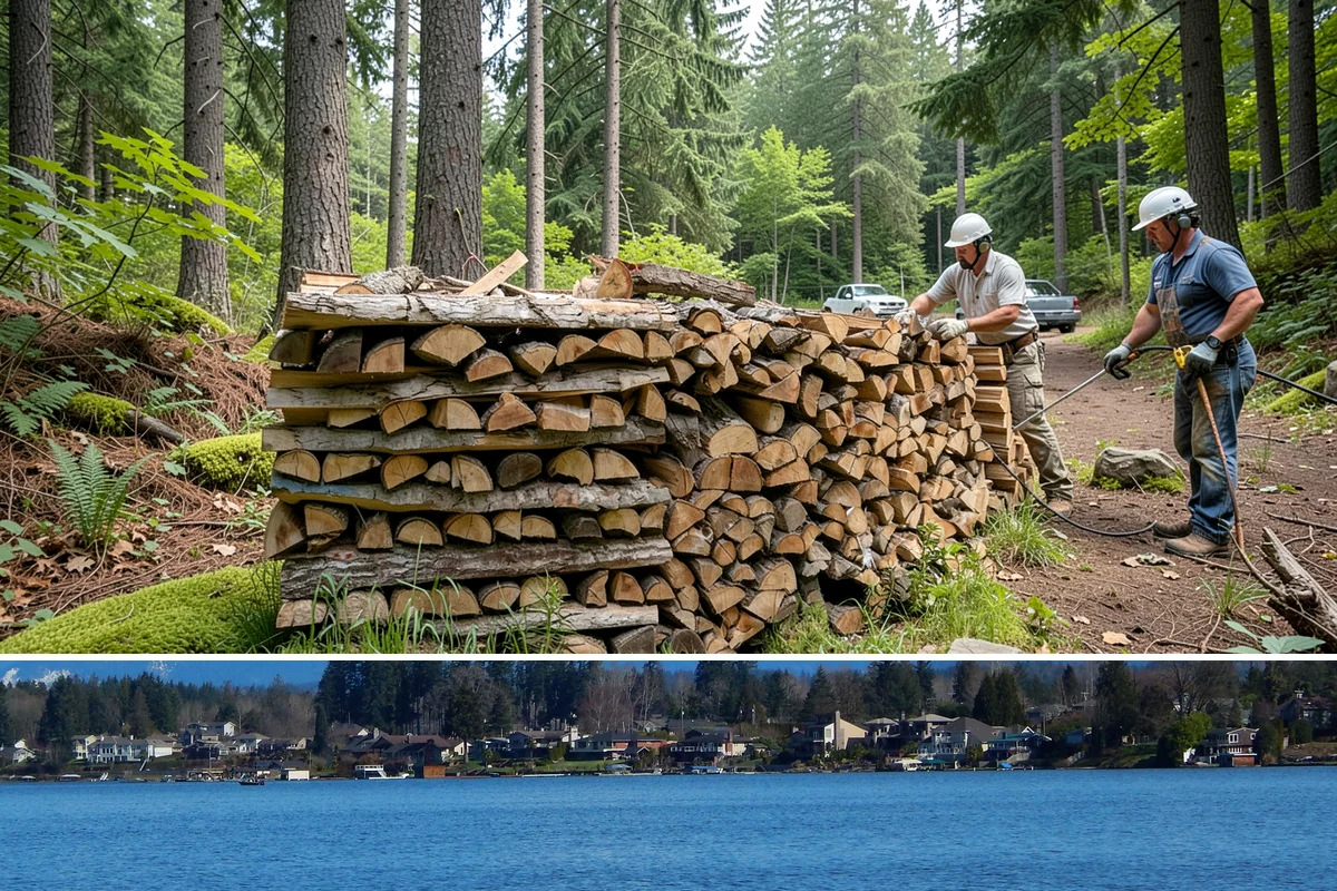 Firewood Consultation in Lake Stevens, Snohomish County, WA - Consult with us in late summer so your recommended supply is ordered and in place before winter.