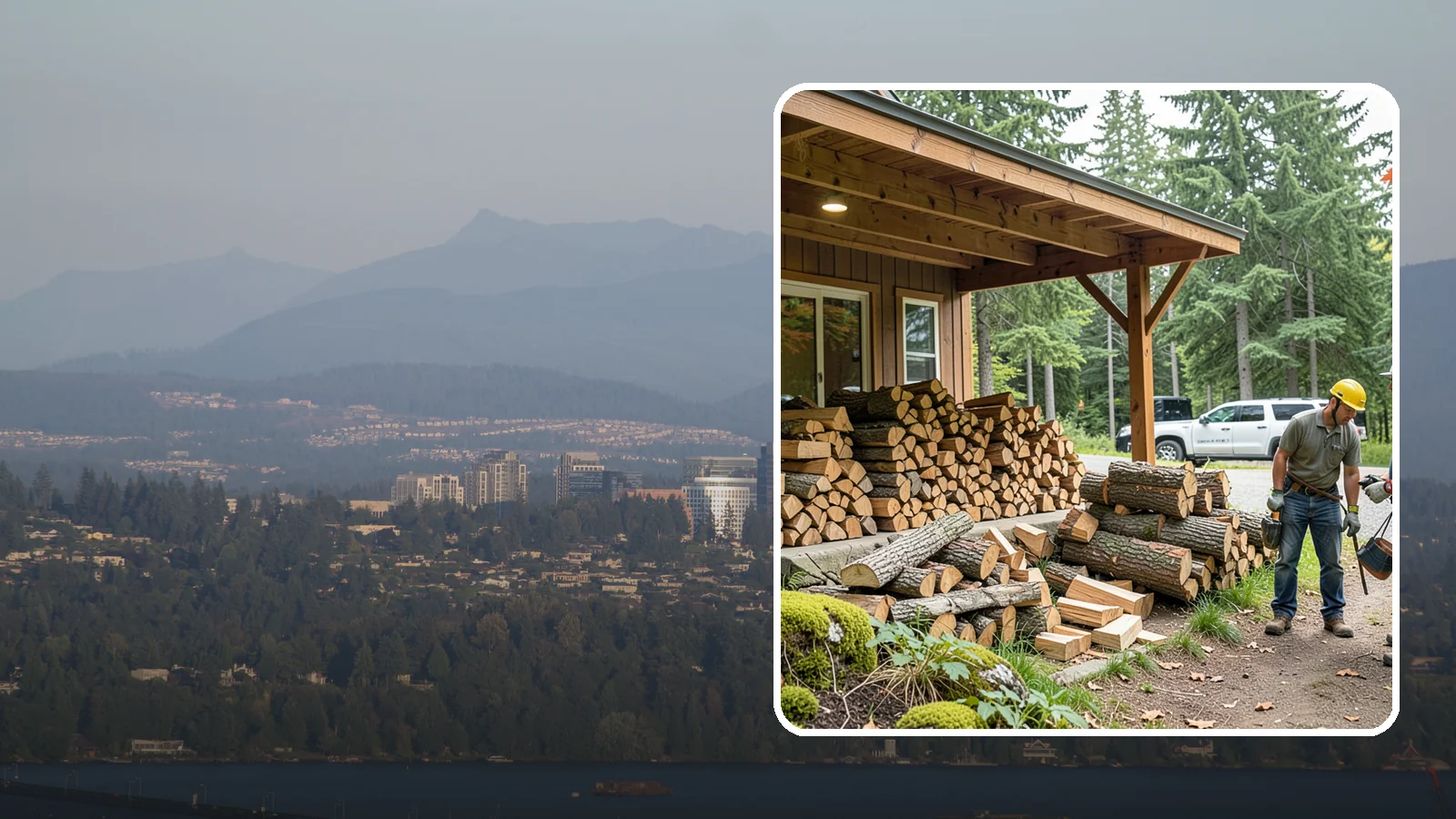 Firewood Consultation in Medina, King County, WA - We help you figure out the right type, quantity, and delivery plan of firewood for your home, budget, and burning habits.