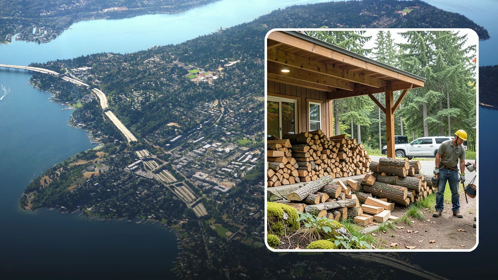 Firewood Consultation in Mercer Island, King County, WA - We help you figure out the right type, quantity, and delivery plan of firewood for your home, budget, and burning habits.