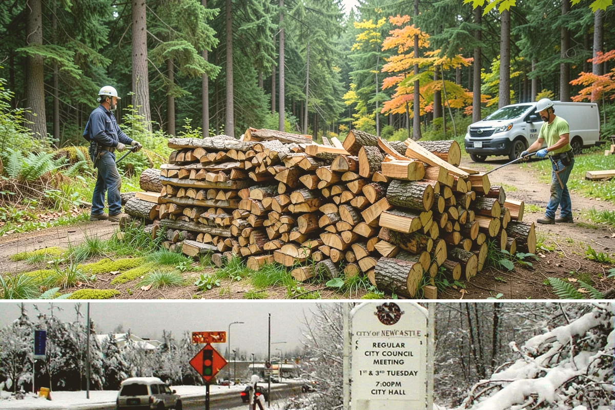 Firewood Consultation in Newcastle, King County, WA - Consult with us in late summer so your recommended supply is ordered and in place before winter.