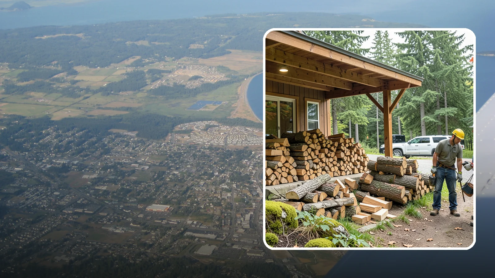 Firewood Consultation in Oak Harbor, Island County, WA - We help you figure out the right type, quantity, and delivery plan of firewood for your home, budget, and burning habits.