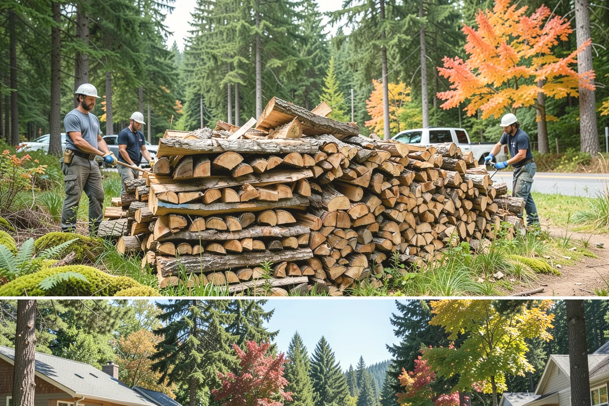 Firewood Consultation in Orting, Pierce County, WA - Consult with us in late summer so your recommended supply is ordered and in place before winter.