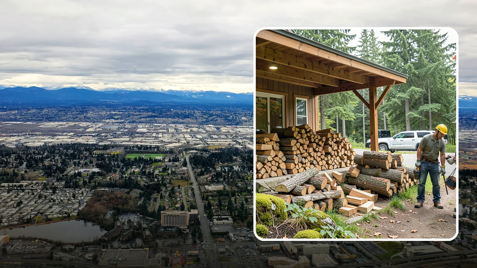 Firewood Consultation in SeaTac, WA - We help you figure out the right type, quantity, and delivery plan of firewood for your home, budget, and burning habits.