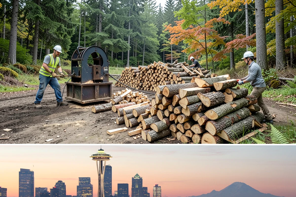 Firewood Consultation in Seattle, King County, WA - Consult with us in late summer so your recommended supply is ordered and in place before winter.