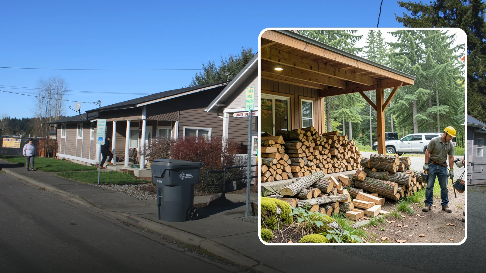 Firewood Consultation in South Prairie, Pierce County, WA - We help you figure out the right type, quantity, and delivery plan of firewood for your home, budget, and burning habits.