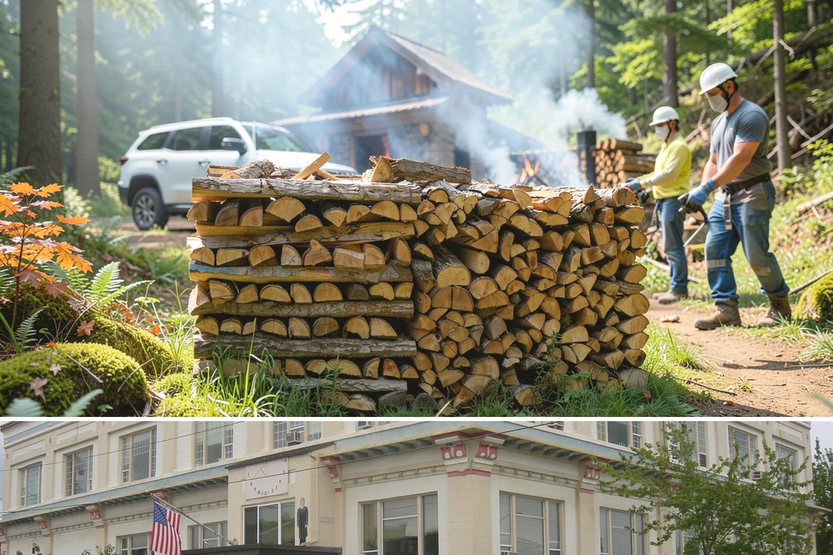 Firewood Consultations in Anacortes, Skagit County, WA - A great step in spring or summer when planning your seasoning and supply for the coming winter.