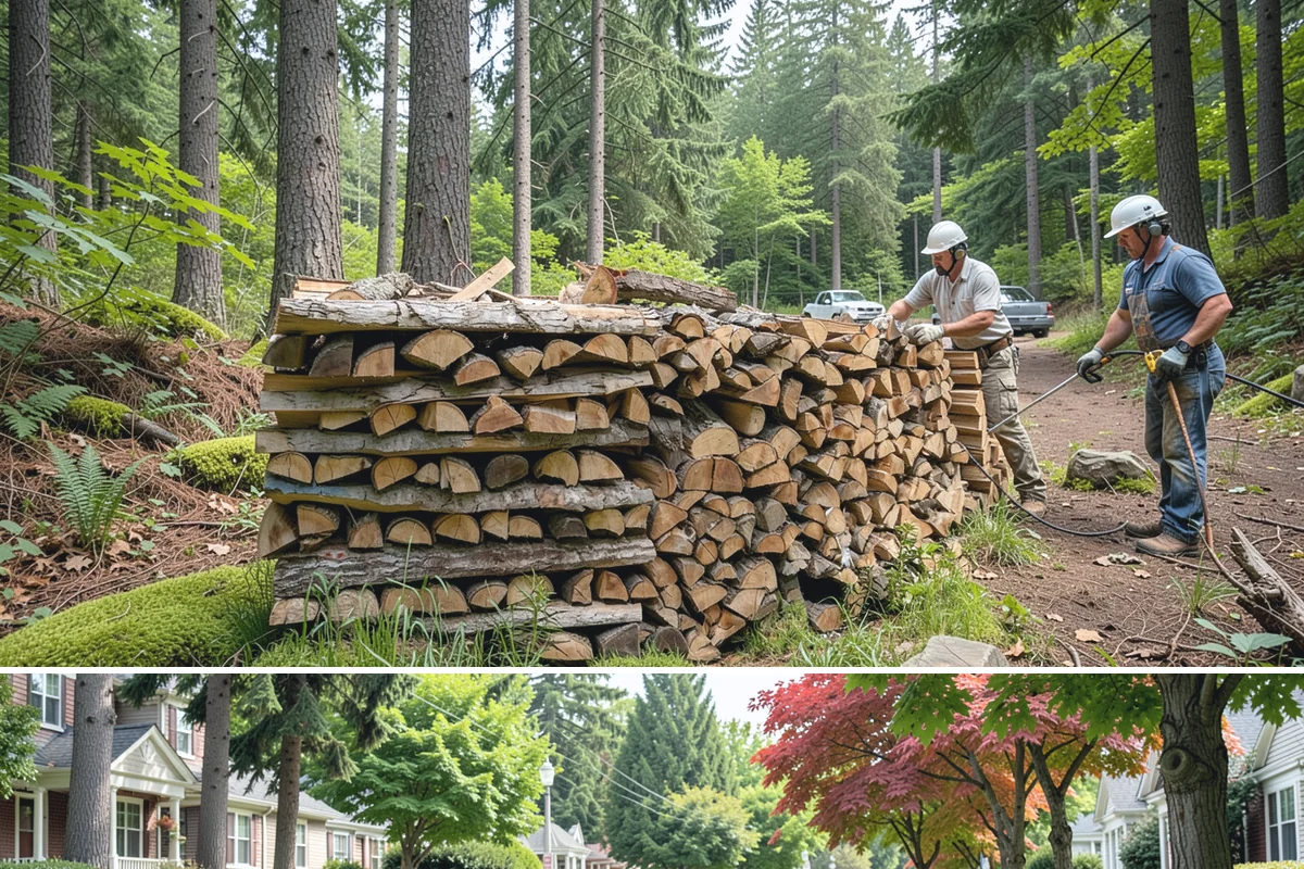 Firewood Consultations in Beaux Arts Village, King County, WA - A great step in spring or summer when planning your seasoning and supply for the coming winter.