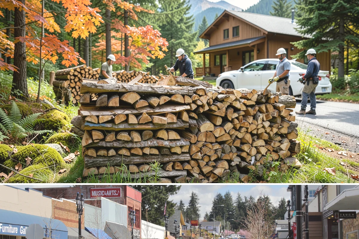 Firewood Consultations in Bothell, King County, WA - A great step in spring or summer when planning your seasoning and supply for the coming winter.