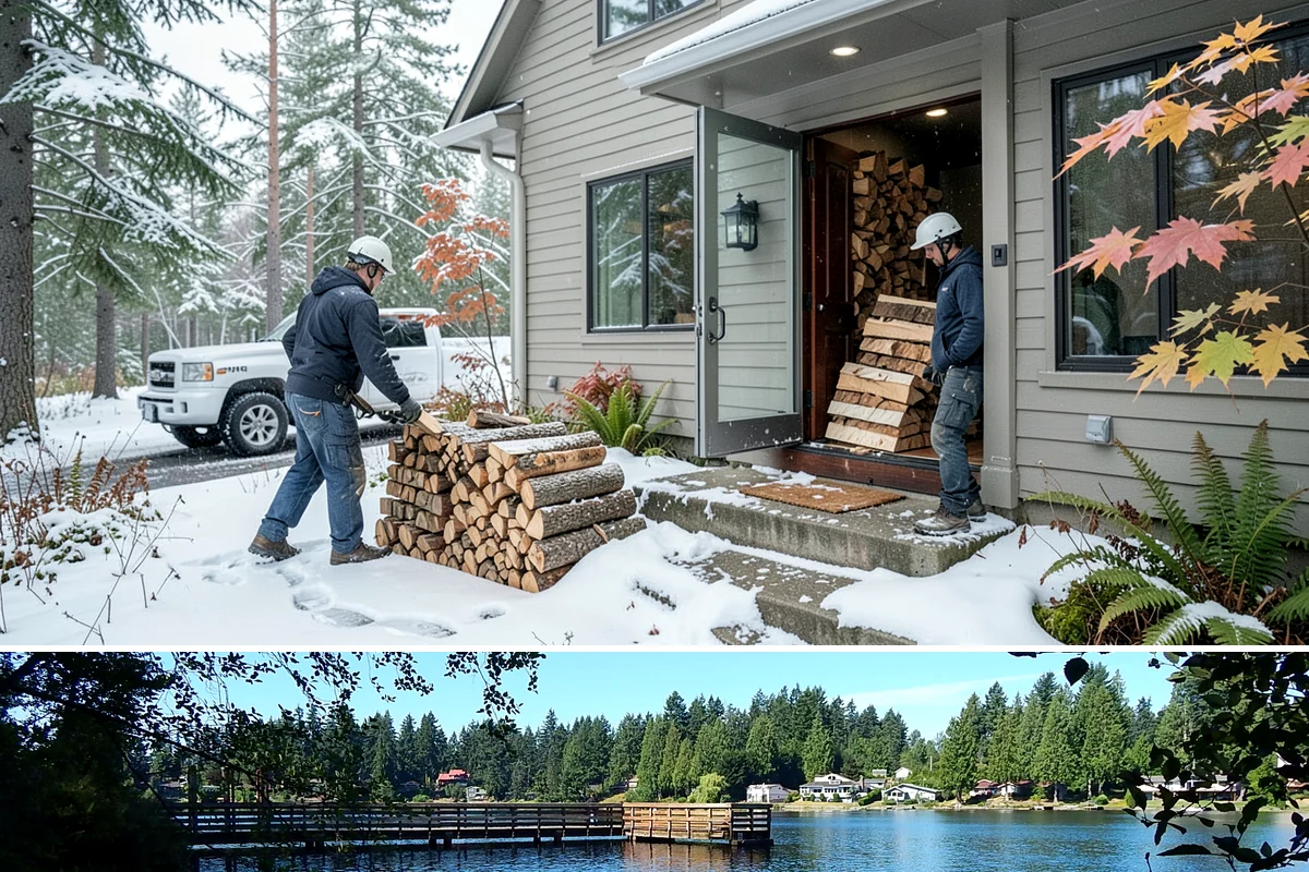 Firewood Consultations in Federal Way, King County, WA - A great step in spring or summer when planning your seasoning and supply for the coming winter.