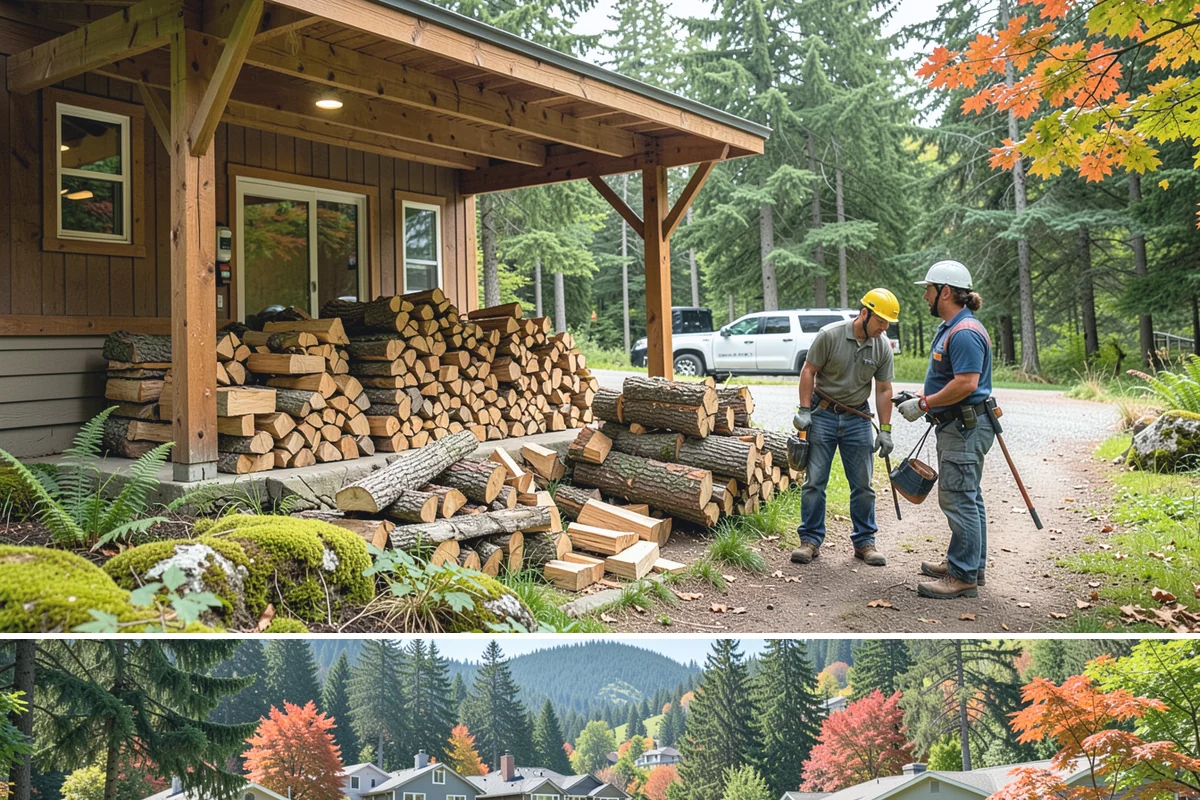 Firewood Consultations in Fircrest, Pierce County, WA - A great step in spring or summer when planning your seasoning and supply for the coming winter.