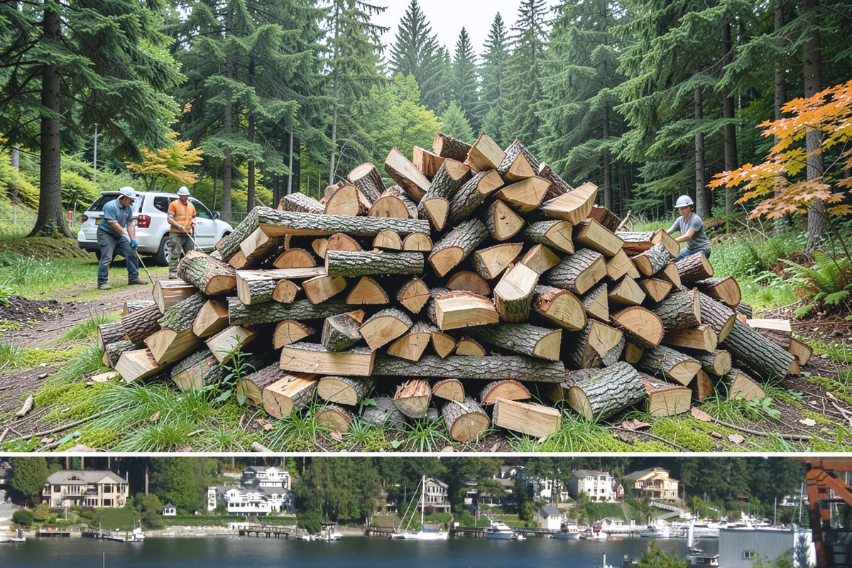 Firewood Consultations in Gig Harbor, Pierce County, WA - A great step in spring or summer when planning your seasoning and supply for the coming winter.