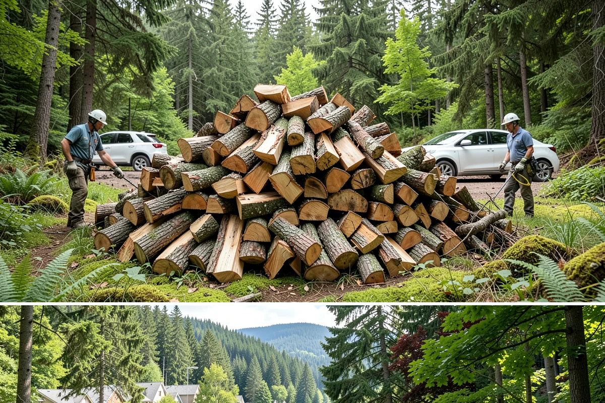 Firewood Consultations in Lake Forest Park, King County, WA - A great step in spring or summer when planning your seasoning and supply for the coming winter.