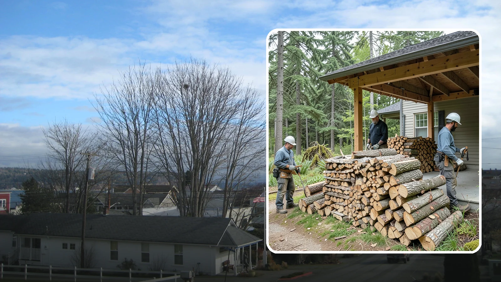 Firewood Consultations in Langley, Island County, WA - Our firewood consultations help you choose the right type, quantity, and storage approach for your home and heating needs.